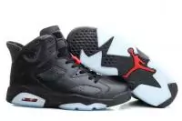 2019U jordan air 6 classic hommes chaussures basket mode pas cher noir dcf